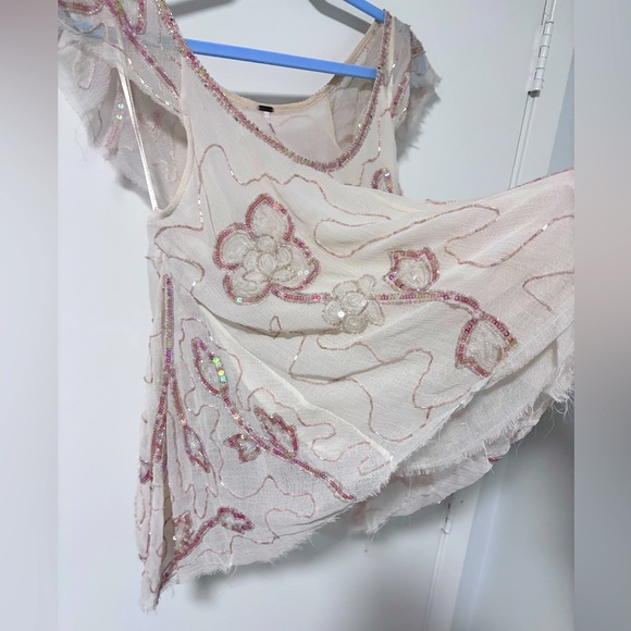 Free People beaded top - Picture 4 of 5